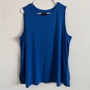 J. Jill Deep Blue Sleeveless Top